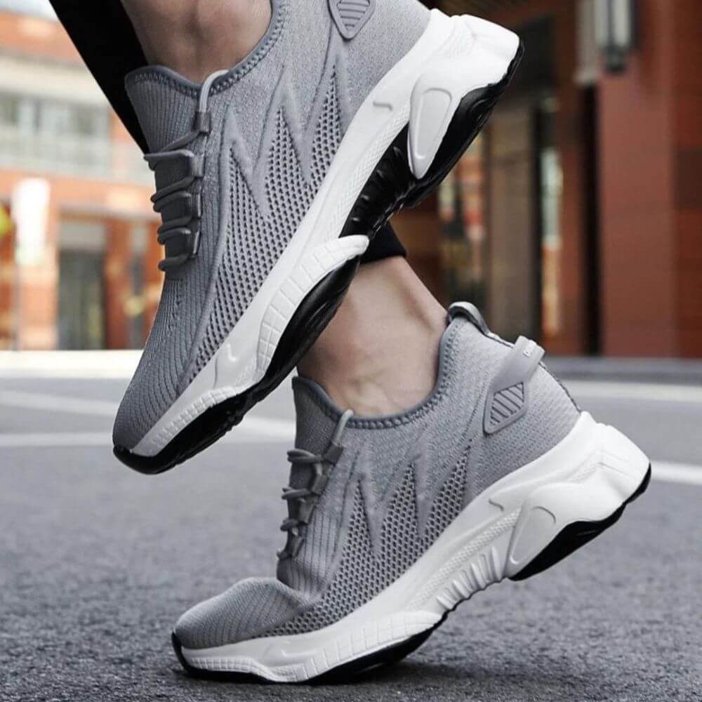Hovren | Herre åndbare mesh-sneakers med forhøjede indlægssåler – Stil, komfort og højde