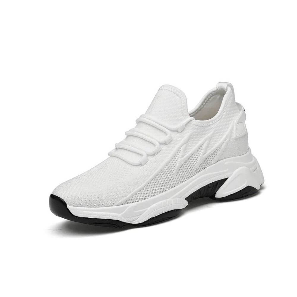 Hovren | Herre åndbare mesh-sneakers med forhøjede indlægssåler – Stil, komfort og højde